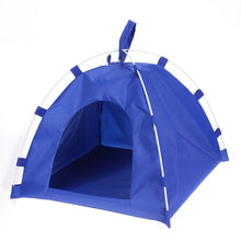 Load image into Gallery viewer, Portable Foldable Cute Dots Pet Tent Playpen Outdoor Indoor Tent For Kitten Cat Small Dog Puppy Kennel Tents Cats Nest Toy House
