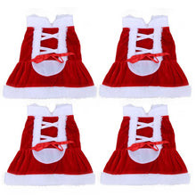 Load image into Gallery viewer, Christmas Dog Clothes Santa Claus Outwear Coat Cotton Cat Hoodies Coat Jacket for Dogs Puppy Pet Costume Dog Supplies XS-L