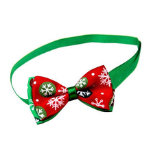 Load image into Gallery viewer, Adjustable Pet Dog Puppy Cat Bow Tie Collar Christmas Decoration Pet Accessory