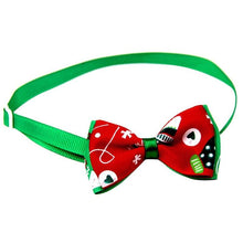 Load image into Gallery viewer, Adjustable Pet Dog Puppy Cat Bow Tie Collar Christmas Decoration Pet Accessory