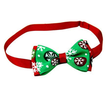 Load image into Gallery viewer, Adjustable Pet Dog Puppy Cat Bow Tie Collar Christmas Decoration Pet Accessory