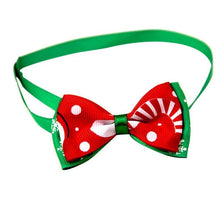 Load image into Gallery viewer, Adjustable Pet Dog Puppy Cat Bow Tie Collar Christmas Decoration Pet Accessory